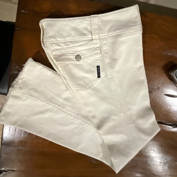 Billy Blues White Bootcut Denim Jeans. Sz 8L - Picture 7 of 10